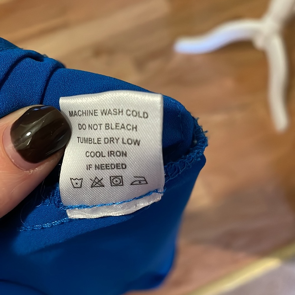 Blue blouse - Picture 7 of 8